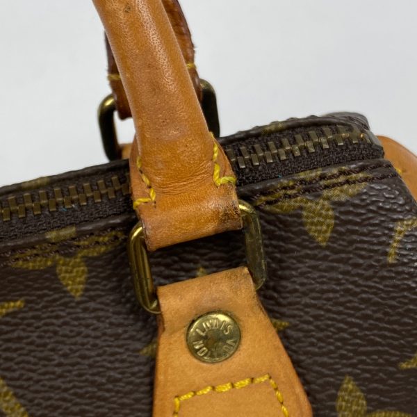 1000072353577 14 Louis Vuitton Mini Speedy Shopping Handbag Brown