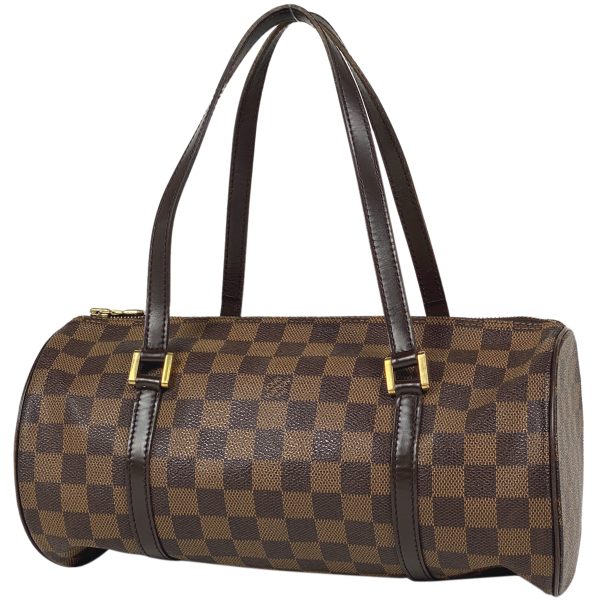 1000072358053 11 Louis Vuitton Papillon 30 Barrel Bag Damier Brown