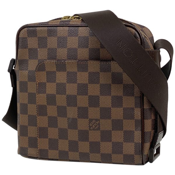 1000072358855 11 Louis Vuitton Olaf PM Shoulder Bag Damier Brown