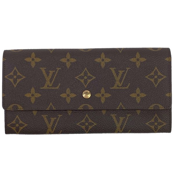 1000072372714 11 Louis Vuitton Porte Monet Credit Bill Purse Monogram Brown