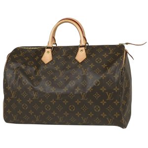 1000072386124 11 Louis Vuitton Speedy 30 Hand Bag Monogram PVC Brown