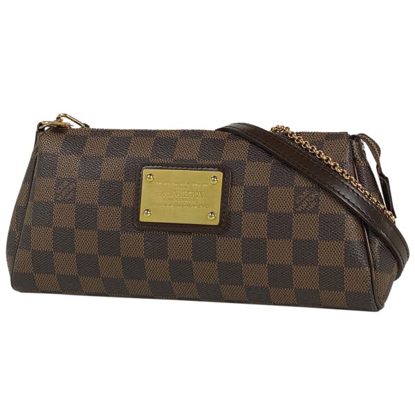 1000072421979 11 Louis Vuitton Eva 2WAY Shoulder Bag Damier Brown