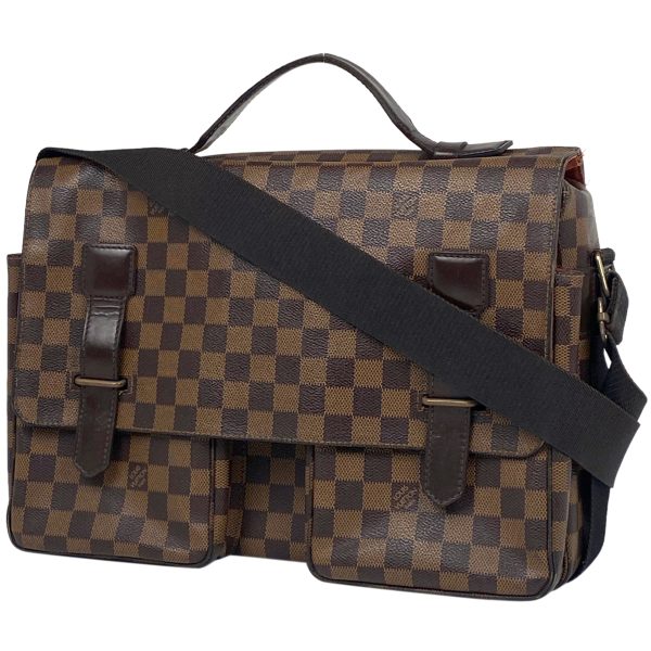 1000072468769 11 Louis Vuitton Broadway Crossbody Shoulder Bag Damier Brown