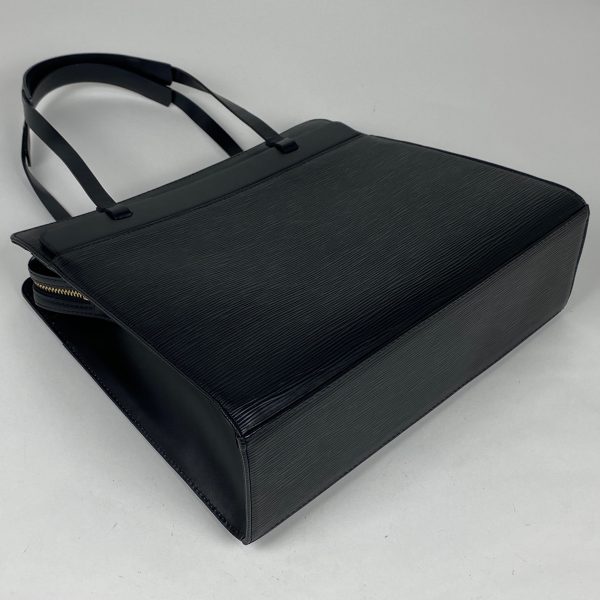 1000072505891 12 Louis Vuitton Croisette PM Tote Bag Epi Black