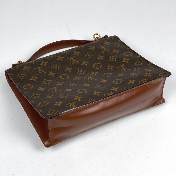 1000072714415 12 Louis Vuitton Monceau 28 Handbag Monogram Brown