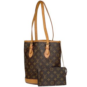 1000073008605 11 Louis Vuitton Evasion Monogram Bag Brown