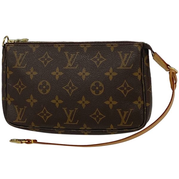 1000073089635 11 Louis Vuitton Pochette Accessories Makeup Cosmetics Accessory Pouch Monogram Brown