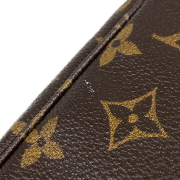 1000073089635 13 Louis Vuitton Pochette Accessories Makeup Cosmetics Accessory Pouch Monogram Brown