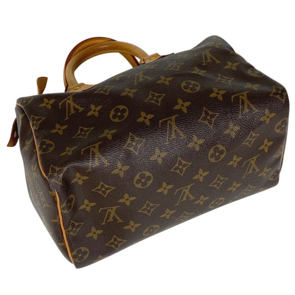 1000073089666 12 Louis Vuitton Speedy 25 Boston Bag Commuter Handbag Monogram Brown