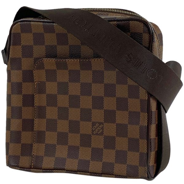 1000073222537 11 Louis Vuitton Olaf PM Damier Shoulder Bag Brown