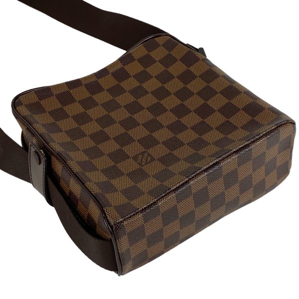 1000073222537 12 Louis Vuitton Olaf PM Damier Shoulder Bag Brown