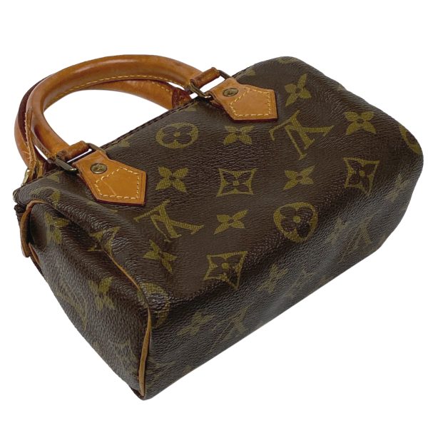 1000073237234 12 Louis Vuitton Mini Speedy Monogram Brown