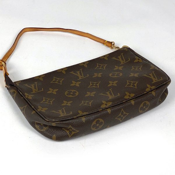 1000073238002 12 Louis Vuitton Pochette Accessories Monogram Cosmetic Pouch Brown