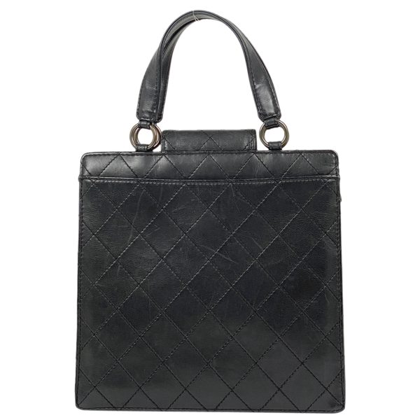 1000073240302 13 Chanel Cocomark Matelasse Handbag Black