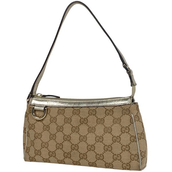 1000073241545 11 Gucci GG Pattern Accessory Pouch Handbag GG Canvas Beige