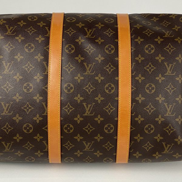 1000073242788 12 Louis Vuitton Keepall 55 Monogram Brown