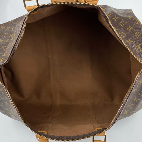 1000073242788 17 Louis Vuitton Keepall 55 Monogram Brown