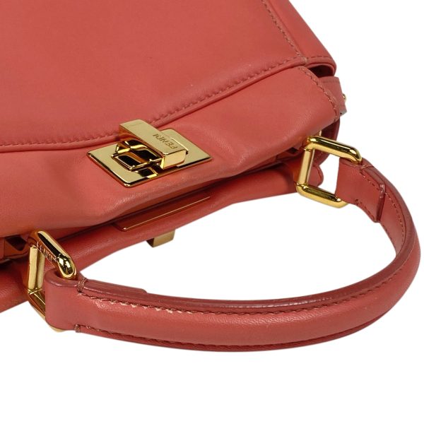 1000073245796 20 Fendi Peekaboo Handbag Leather Pink