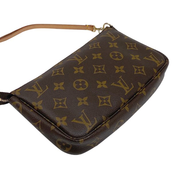 1000073248247 12 Louis Vuitton Pochette Accessories Monogram Cosmetic Pouch Brown