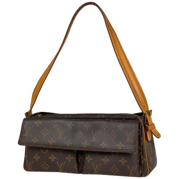 1000073297658 11 Louis Vuitton Viva Cite MM One Shoulder Handbag Monogram Brown