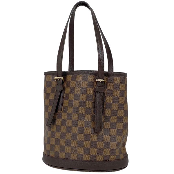 1000073303175 11 Louis Vuitton Male Damier Bucket Shoulder Tote Bag Brown