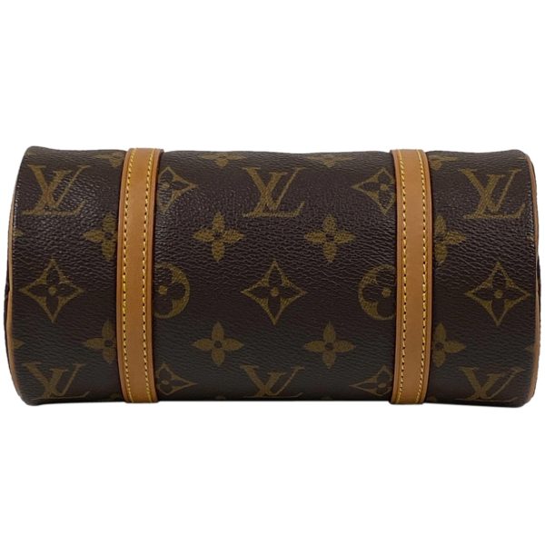 1000073309962 14 Louis Vuitton Papillon 19 Mini Tube Type Handbag Monogram Brown