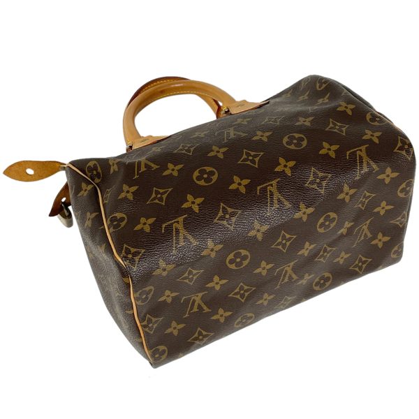 1000073314157 12 Louis Vuitton Speedy 25 Monogram Boston Bag Brown