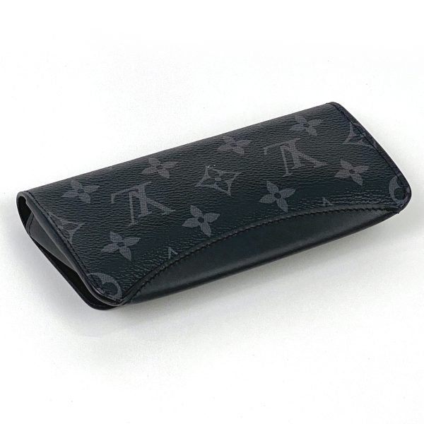 1000073315468 12 Louis Vuitton Etuit Lunette Woody Glasses Case Monogram Eclipse Black