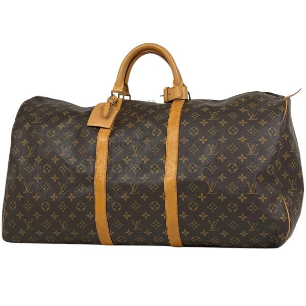 1000073317219 11 Louis Vuitton Keepall 60 Monogram Brown