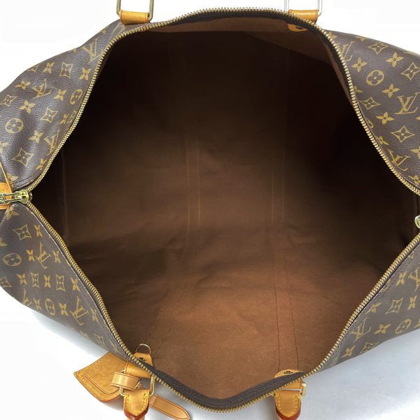 1000073317219 16 Louis Vuitton Keepall 60 Monogram Brown