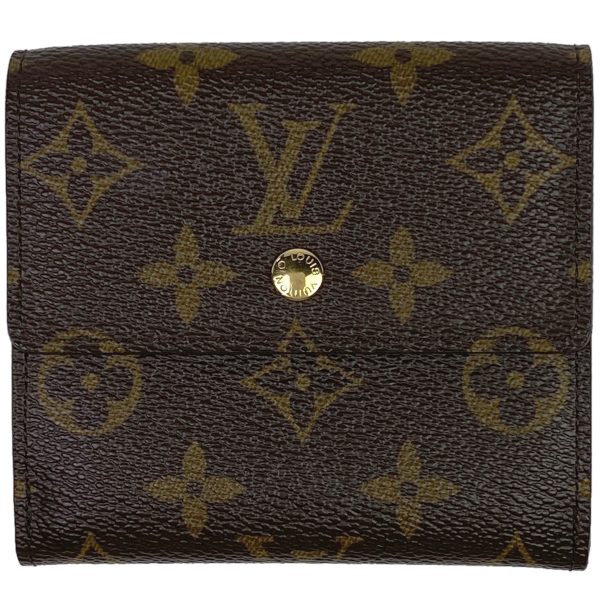 1000073318926 11 Louis Vuitton Porte Monet Bier Cult Credit Coin Purse Bill Holder Trifold Wallet Monogram Brown