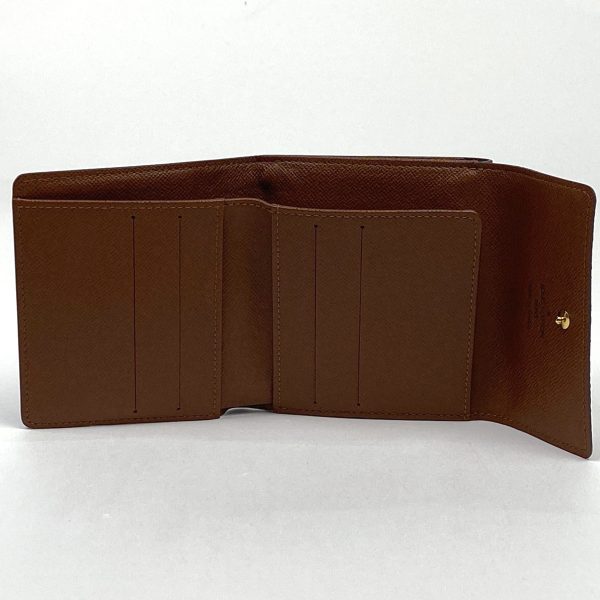 1000073318926 16 Louis Vuitton Porte Monet Bier Cult Credit Coin Purse Bill Holder Trifold Wallet Monogram Brown