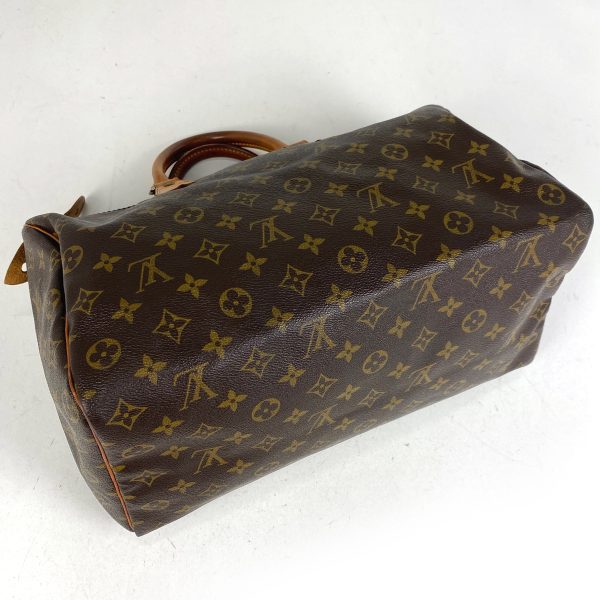 1000073324071 12 Louis Vuitton Speedy 35 Boston Bag Commuter Monogram Brown