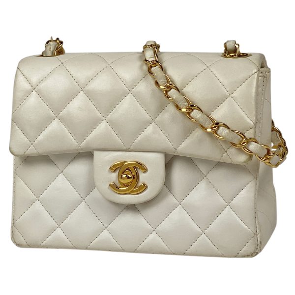 1000073761883 11 Chanel Mini Matelasse Flap Bag Leather White