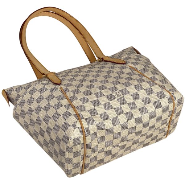 1000073770823 12 Louis Vuitton Totally PM Damier Azur Shoulder Bag White