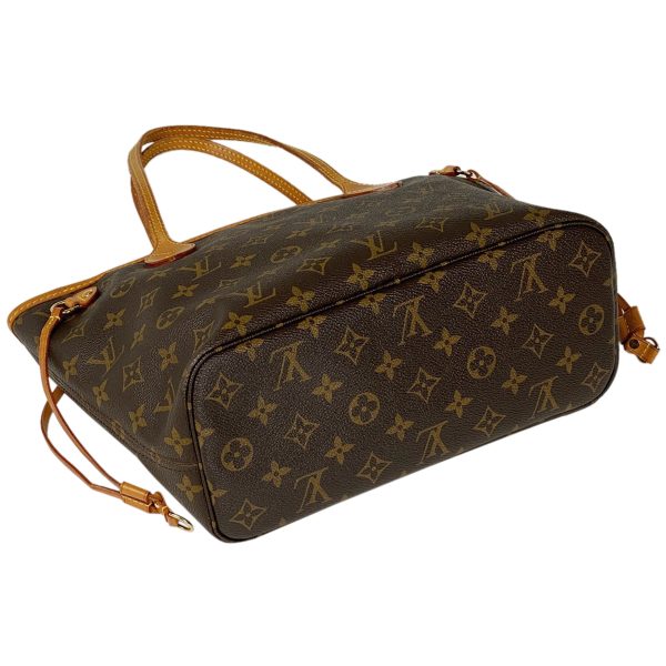 1000073807789 12 Louis Vuitton Neverfull PM Shopping Tote Handbag Monogram Brown