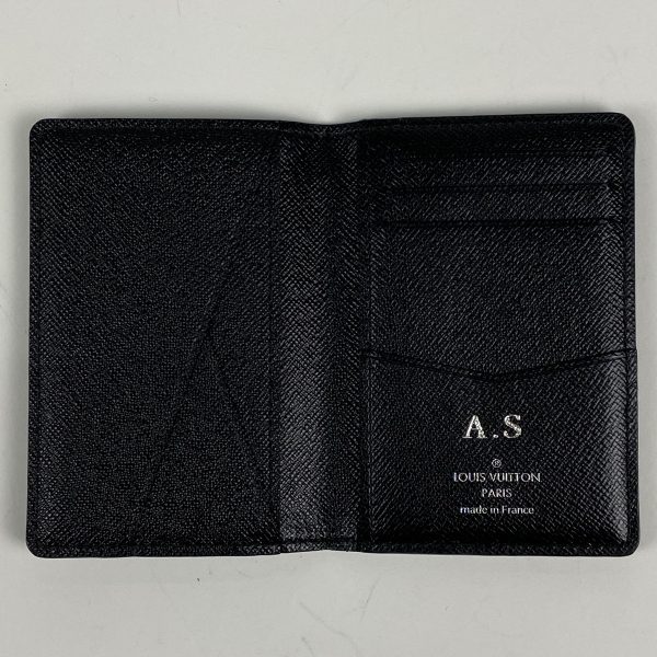 1000074840983 16 Louis Vuitton Organizer de Posh Card Holder Pass Case Damier Graphite Black