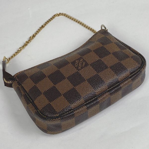 1000075168048 12 Louis Vuitton Mini Pochette Accessories Damier Cosmetic Pouch Brown