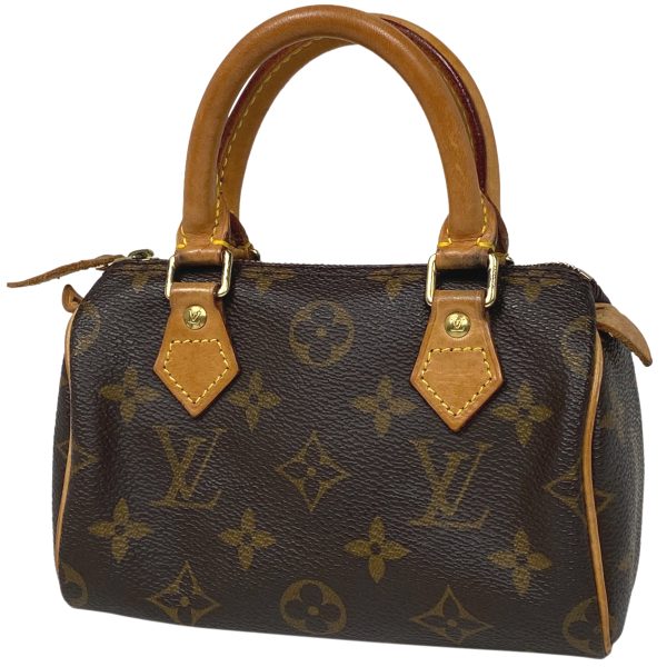 1000075171062 11 Louis Vuitton Mini Speedy Monogram 2way Shopping Shoulder Bag Gray