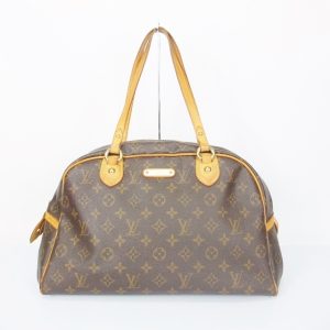 10001712 1 Louis Vuitton Keepall 45 Monogram Bag Brown