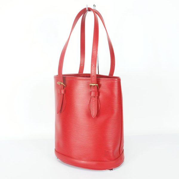 10001717 2 Louis Vuitton Bucket Epi Red Tote Bag