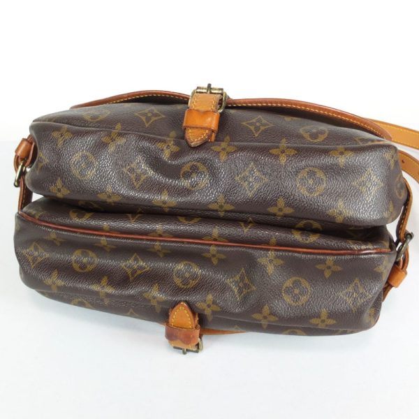 10002610 3 Louis Vuitton Saumur Monogram Shoulder Bag Brown