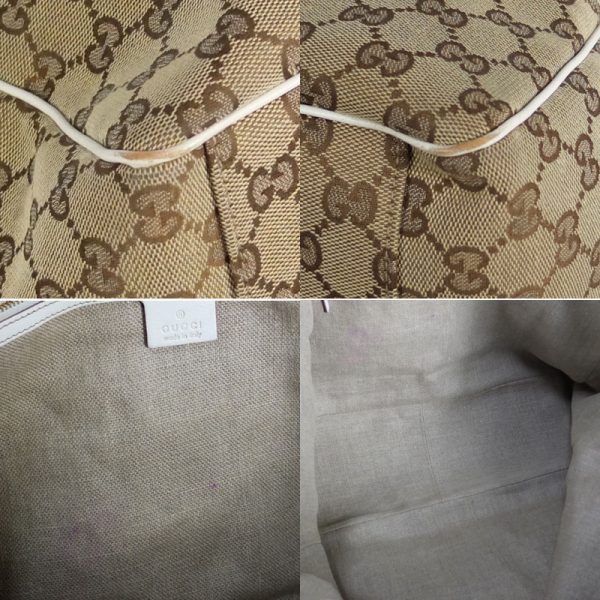 10002726 8 Gucci GG Canvas Beige Shoulder Bag