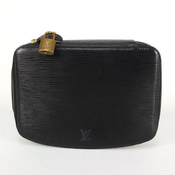 10002920 1 Louis Vuitton Posh Monte Carlo Epi Noir Black Jewelry Case