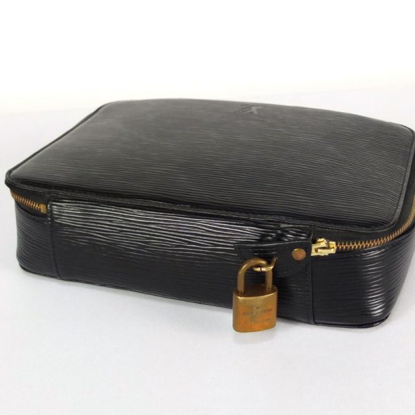 10002920 4 Louis Vuitton Posh Monte Carlo Epi Noir Black Jewelry Case