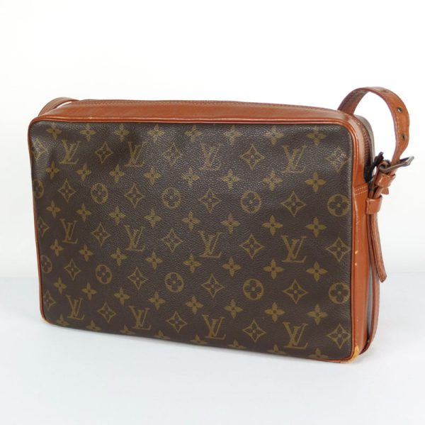 10003017 2 Louis Vuitton Sac Bandouliere Monogram Shoulder Bag Brown