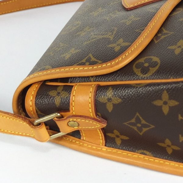 10003033 8 Louis Vuitton Sologne Monogram Shoulder Bag Brown