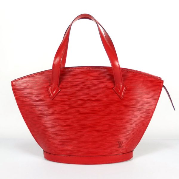 10003036 1 Louis Vuitton Saint Jacques Handbag Castilian Red Epi