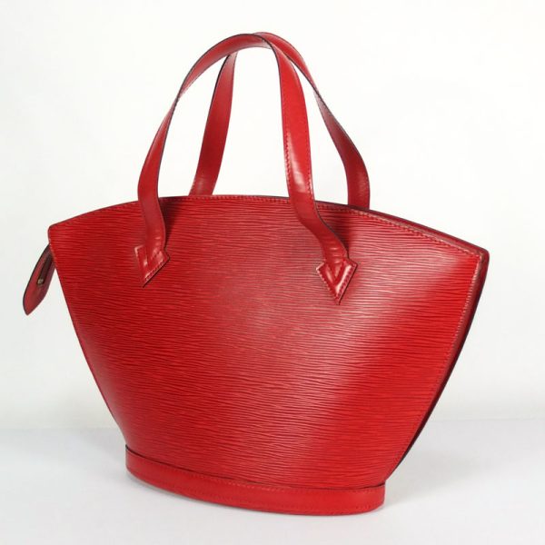 10003036 2 Louis Vuitton Saint Jacques Handbag Castilian Red Epi