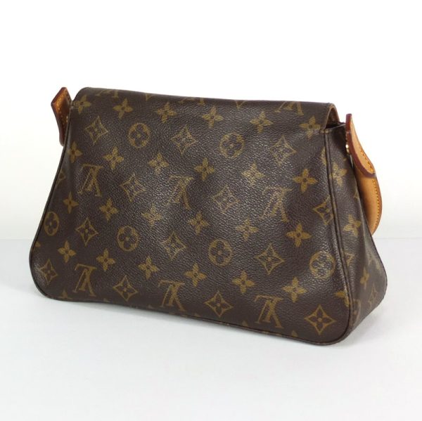 10003083 2 Louis Vuitton Mini Looping Semi Shoulder Bag Monogram Brown